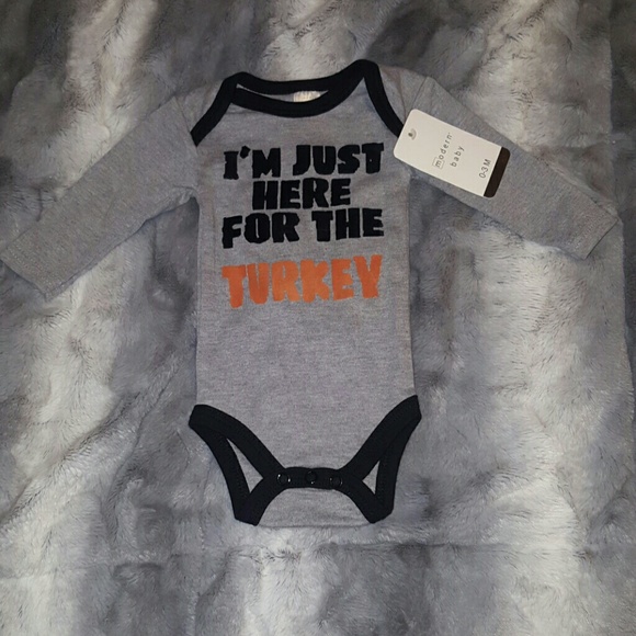 Modern Baby Other - 🦃 New Onesie Bodysuit! Thanksgiving Turkey theme.